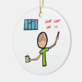 Gefängnis Keramik Ornament (Links)