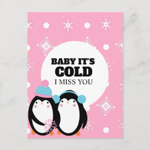 Gefängnis Langstrecken Winterliebe Postkarte