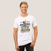 Gefängnis-Minigolf Tri-Blend Shirt (Vorderseite voll)