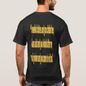 Gefängnis-Ministerium T-Shirt (Rückseite)