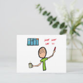 Gefängnis Postkarte (Stehend Vorderseite)