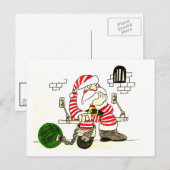 GEFÄNGNIS SANKT FEIERTAGSPOSTKARTE (Vorne/Hinten)