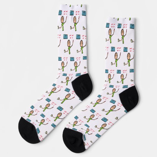 Gefängnis Socken (Linkes Detail)