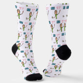 Gefängnis Socken (Gewinkelt)