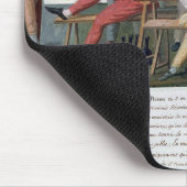 Gefängnis-Tribunal von 2 u. am 3. September 1792 Mousepad (Ecke)