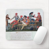 Gefängnis-Tribunal von 2 u. am 3. September 1792 Mousepad (Mit Mouse)