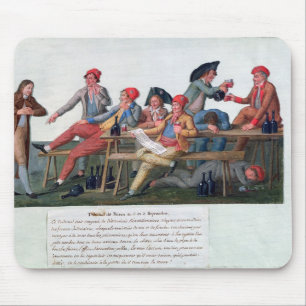 Gefängnis-Tribunal von 2 u. am 3. September 1792 Mousepad