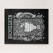 Gefängnis und FLÜCHTLINGE von Nietzsche Puzzle (Horizontal)