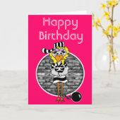Gefängnis zum Geburtstag Karte (Gelbe Blume)
