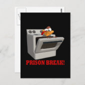 Gefängnisaufenthalt Postkarte (Vorne/Hinten)