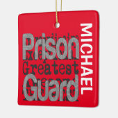 Gefängnisgarde Sonderbeauftragter CUSTOM Keramikornament (Links)