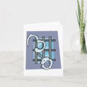 Gefängnishandschellen Karte (Vorderseite)