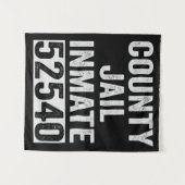 Gefängnisinsasse 52540 Sonniges Halloween-Gefängni Wandteppich (Vorderseite (Horizontal))