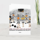 GefängnisJailbird Karte (Rückseite)