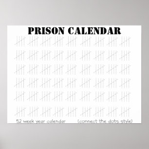 Gefängniskalender Poster