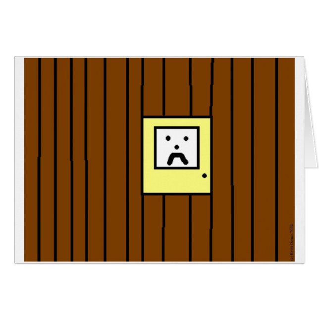 Gefängniskarte (Vorderseite (Horizontal))