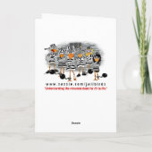 Gefängniskarte: Keine Flucht aus meiner Liebe Karte (Rückseite)