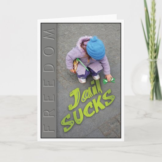 Gefängniskarten - Gefängnisstrafe Ist zum Kotzen Karte (Vorderseite)