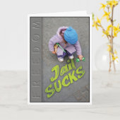 Gefängniskarten - Gefängnisstrafe Ist zum Kotzen Karte (Gelbe Blume)