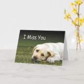 Gefängniskarten - Miss U Karte (Gelbe Blume)