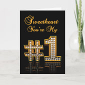 Gefängniskarten - Nummer 1 Liebe Karte (Vorderseite)