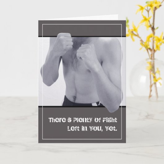 Gefängniskarten - Viel Kampf Karte (Gelbe Blume)