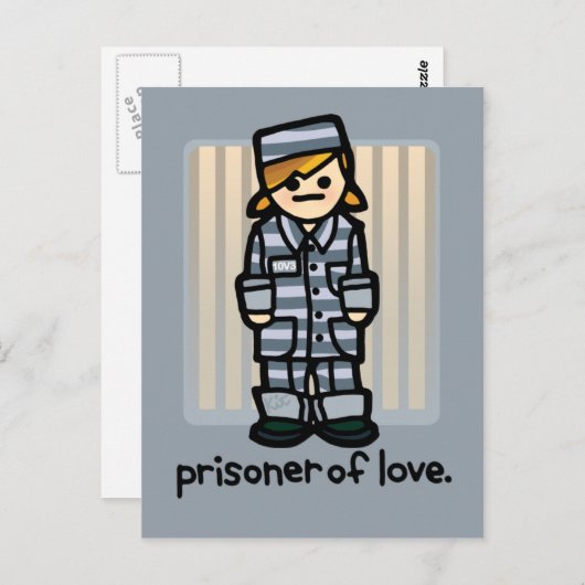 Gefängniskitt. Postkarte (Vorne/Hinten)