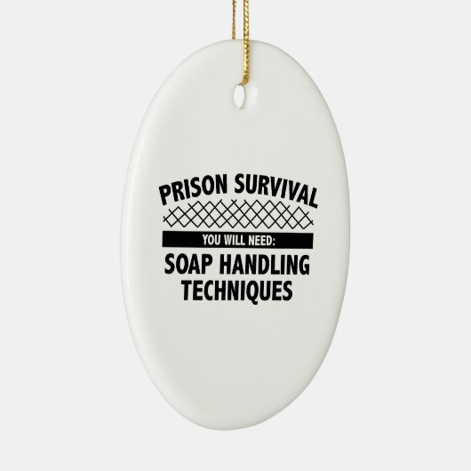 Gefängnisüberleben Keramikornament (Rechts)