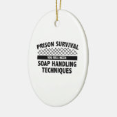 Gefängnisüberleben Keramikornament (Links)