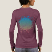 Gefängniswache Tri-Blend Shirt (Rückseite)