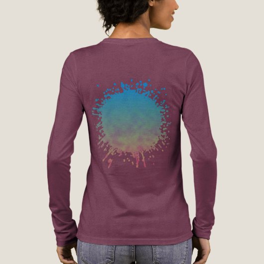 Gefängniswache Tri-Blend Shirt (Rückseite)