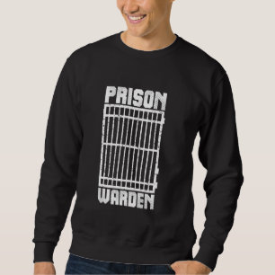 Gefängniswärter Gefängniswärter Funny Lazy Hallowe Sweatshirt