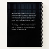 Gefängniszeit Buchabdeckung Inspiration Notebook Notizblock (Rückseite)