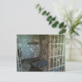 Gefängniszelle Postkarte (Stehend Vorderseite)