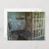 Gefängniszelle Postkarte (Vorne/Hinten)