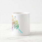 Gefärbt 1 Jeep 3D Kaffeetasse (Mittel)