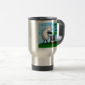 Gefärbt in der Wolle-Reise-Tasse Reisebecher (VorderseiteRechts)