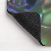 gefärbt mit grobem digitalen Grauglas oder Weichgl Mousepad (Ecke)