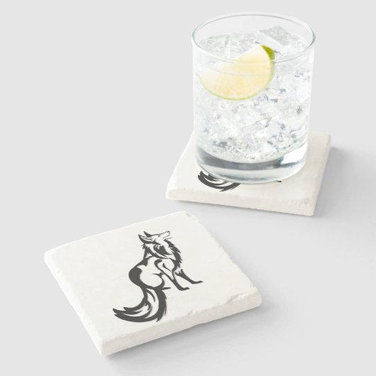 gefärbt steinuntersetzer (Seitenansicht)