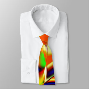 Gefärbt von majestätischen Farben, kämpften Blau u Krawatte