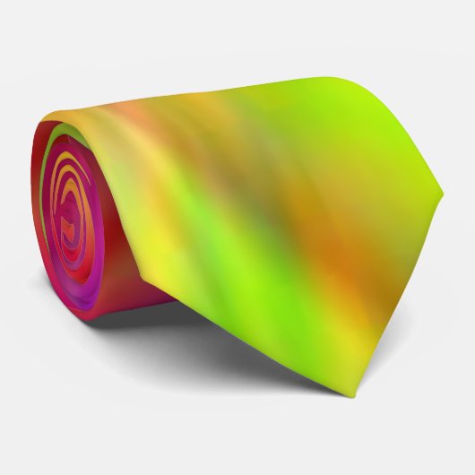 gefärbte Krawatte (Gerollt)