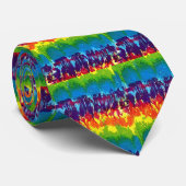 Gefärbte Krawatte (Gerollt)