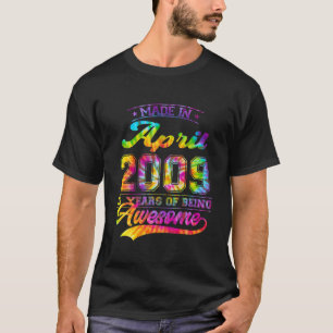 Gefärbte Krawatte 13. Geburtstag 13 Jahre alt Gebi T-Shirt