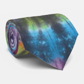 Gefärbte Krawatte 15 (Gerollt)