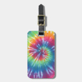 GEFÄRBTE KRAWATTE 1 GEPÄCKANHÄNGER (Vorderseite vertikal)