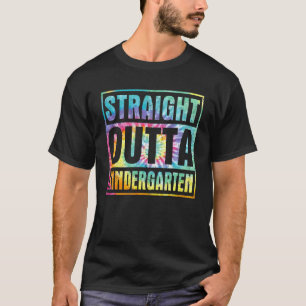Gefärbte Krawatte 2022 direkt über den Kindergarte T-Shirt