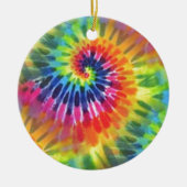 GEFÄRBTE KRAWATTE 2 KERAMIK ORNAMENT (Vorne)