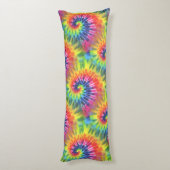 GEFÄRBTE KRAWATTE 2 SEITENSCHLÄFERKISSEN (Rückseite (Vertikal))