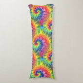 GEFÄRBTE KRAWATTE 2 SEITENSCHLÄFERKISSEN (Vorderseite Vertikal)