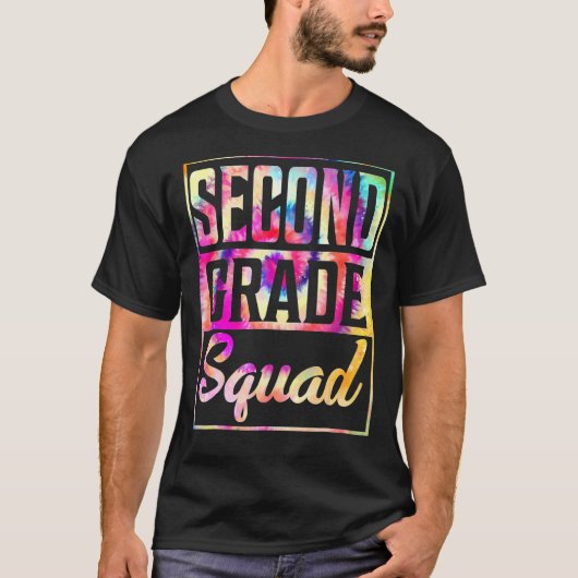 Gefärbte Krawatte 2. T-Shirt (Vorderseite)